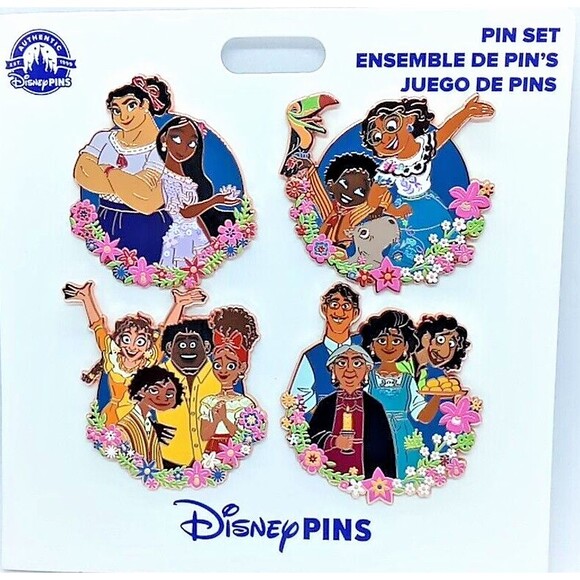 Disney Parks Jewelry - Disney Parks Encanto Booster Trading Pin Set of 4 Mirabel Luisa Isabella - NEW